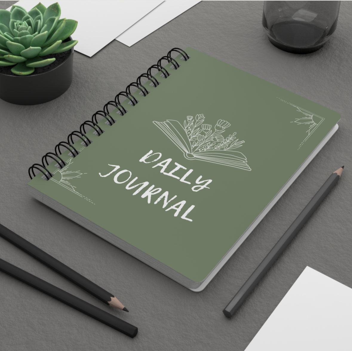 Daily Journal Spiral Bound Journal