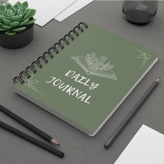 Daily Journal Spiral Bound Journal
