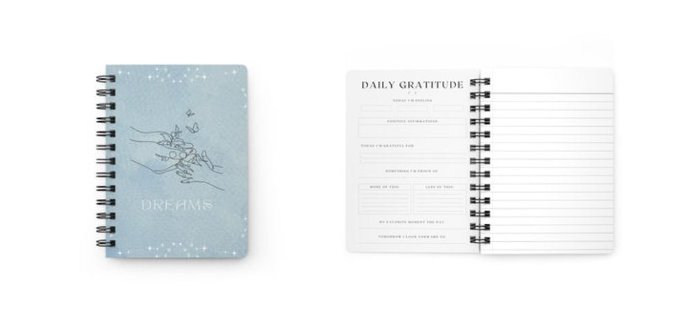 Dreamy Spiral Bound Journal for Note-Taking, Manifestation, Gifts, Creative Writing, Daily Diaries, Sketching &
Planning