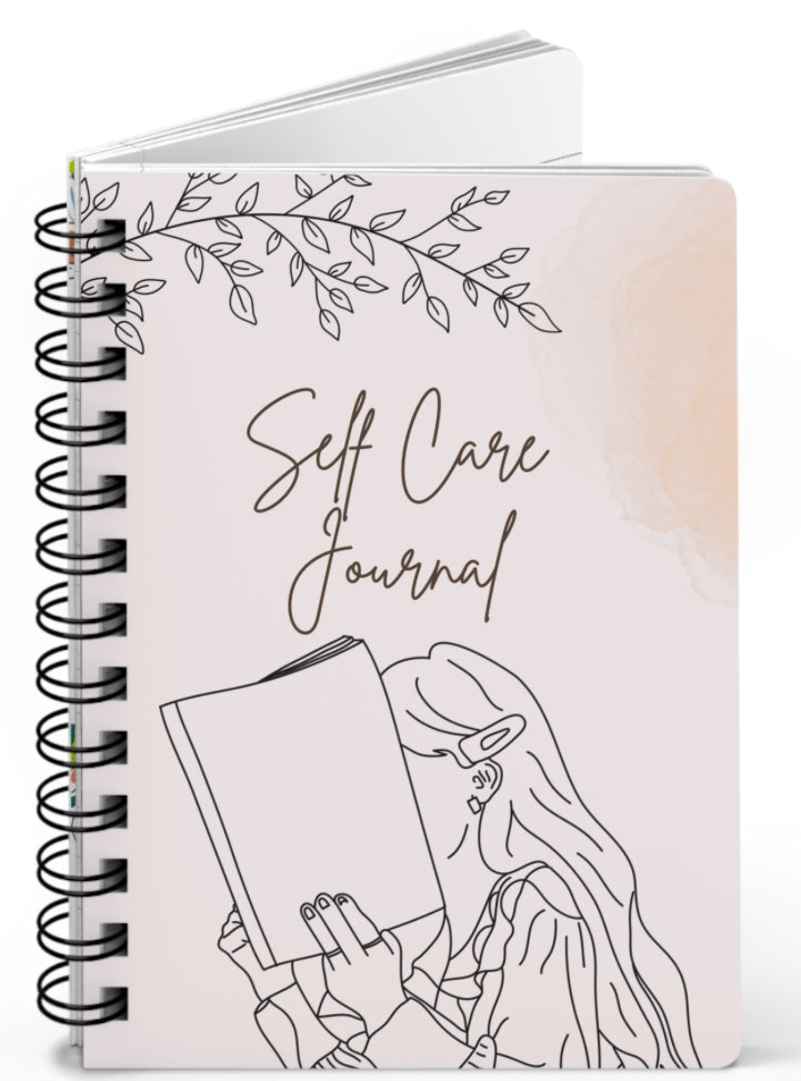 Self-Care Spiral Bound Journal | Wellness
Planner, Gratitude Notebook,
Inspirational Writing, Gift for Her, Mental Health Journal